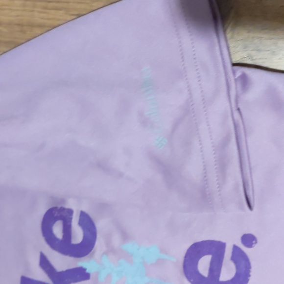Columbia Kids "Take a Hike" Short Sleeve Shirt in Light Purple, size XS (6/7) - Picture 3 of 6